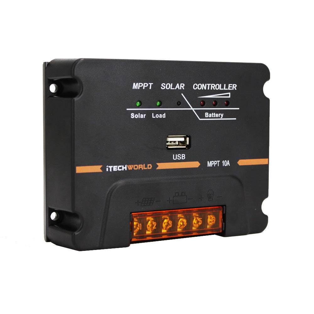 iTechworld | MPPT Solar Charge Controller | 10A 12/24V