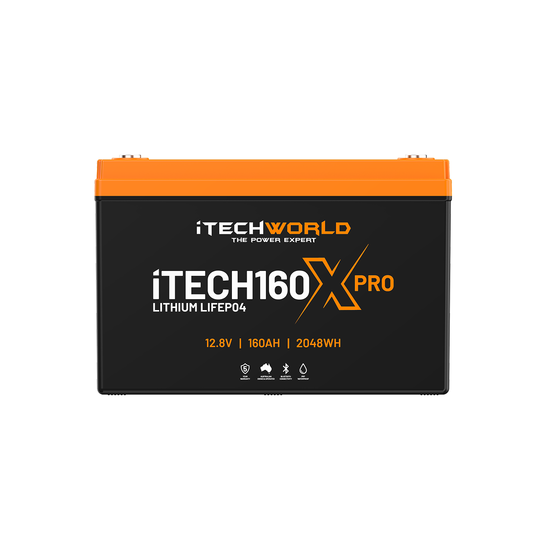 iTECH160X PRO | Deep Cycle Lithium Battery | with Bluetooth LiFePO4 160Ah