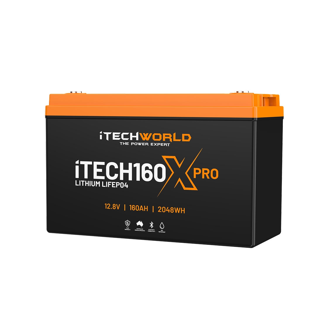 iTECH160X PRO | Deep Cycle Lithium Battery | with Bluetooth LiFePO4 160Ah