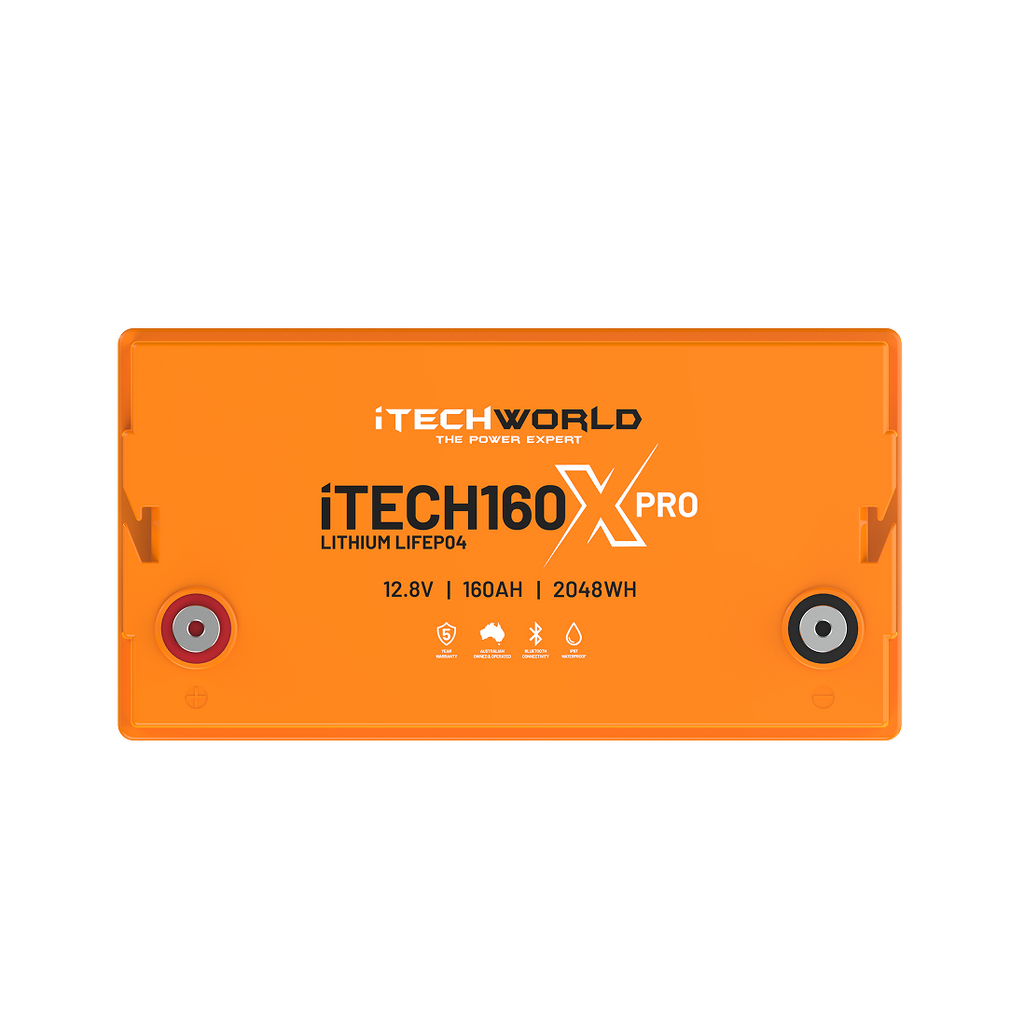 iTECH160X PRO | Deep Cycle Lithium Battery | with Bluetooth LiFePO4 160Ah