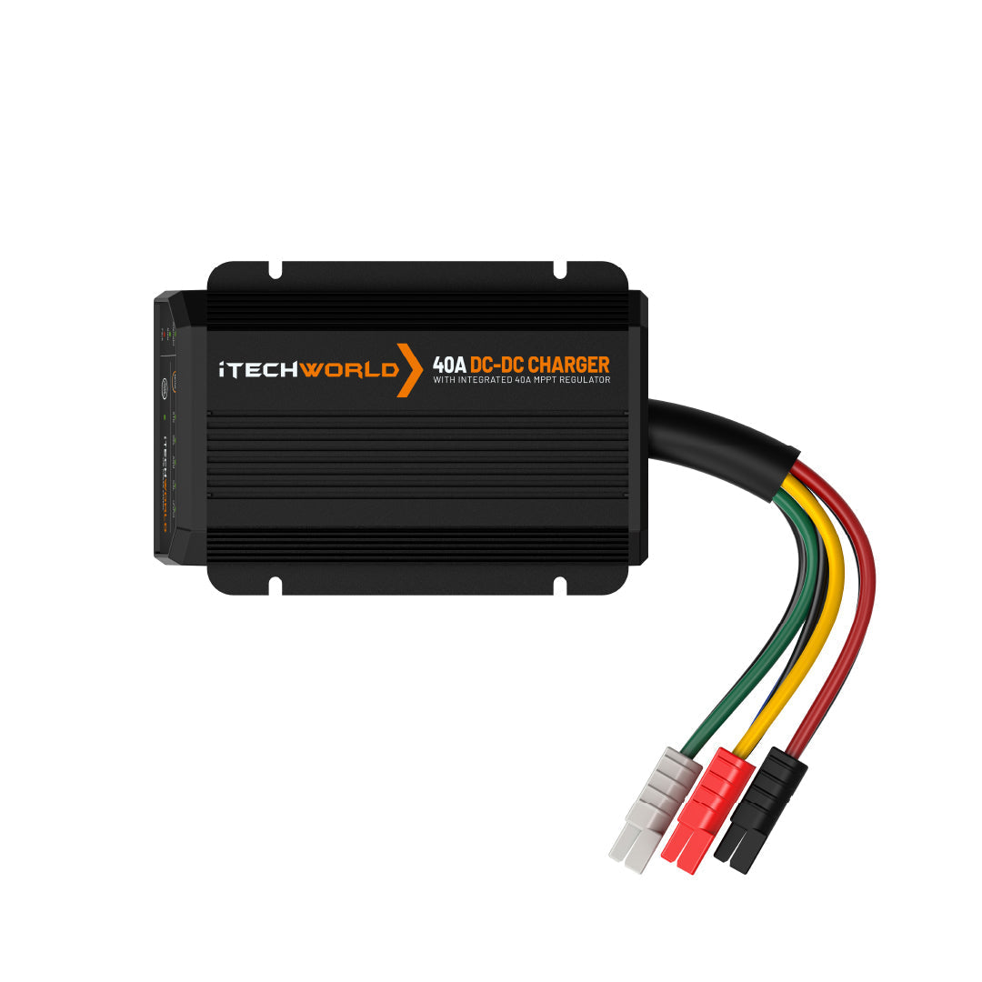 iTECHDCDC40 | DCDC and MPPT Battery Charger | 12V/24V 40A