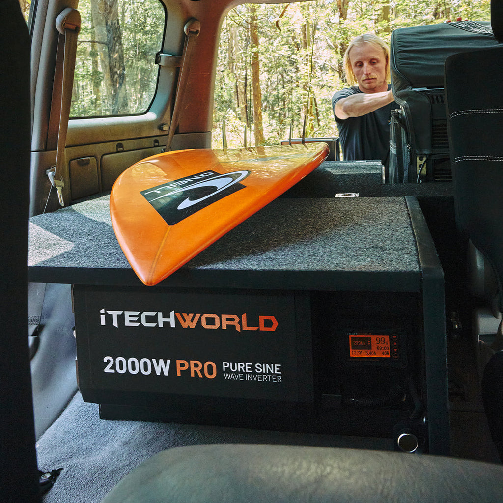 2000W PRO | Pure Sine Wave Inverter | with ATS and RCD