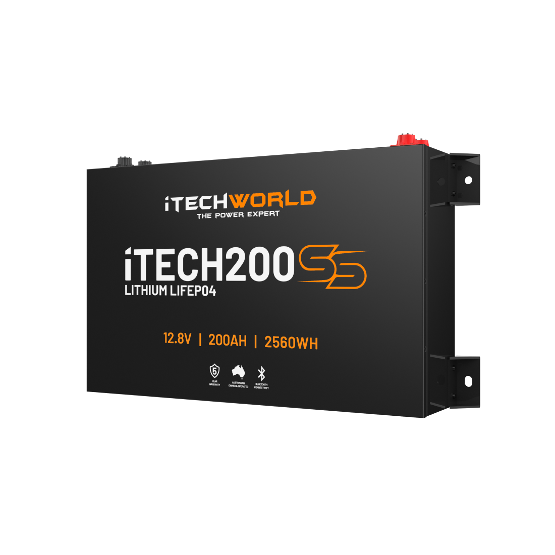 iTECH200SS | Super Slim Deep Cycle Lithium Battery | with Bluetooth LiFePO4 200Ah