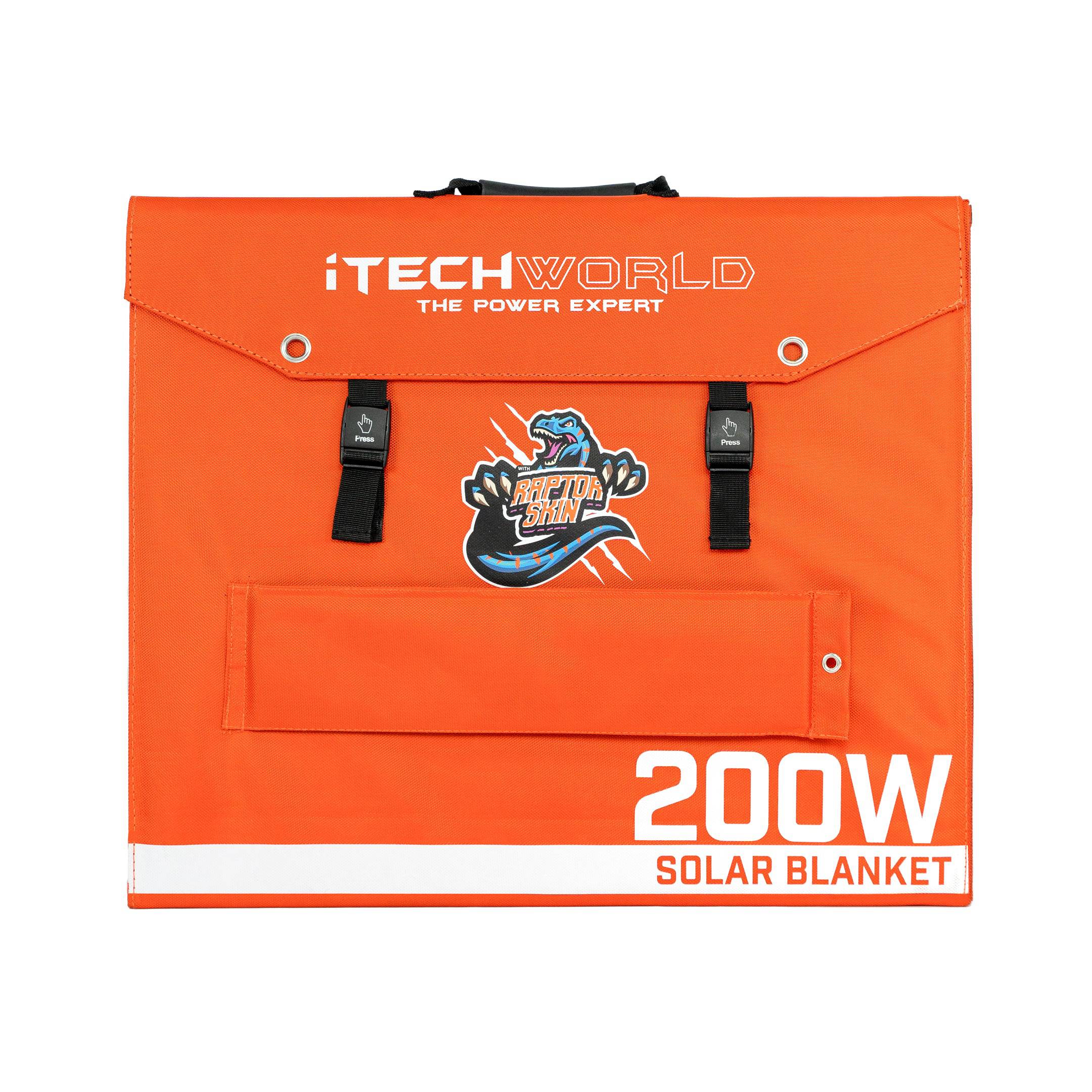 200W Solar Blanket with Raptor Skin