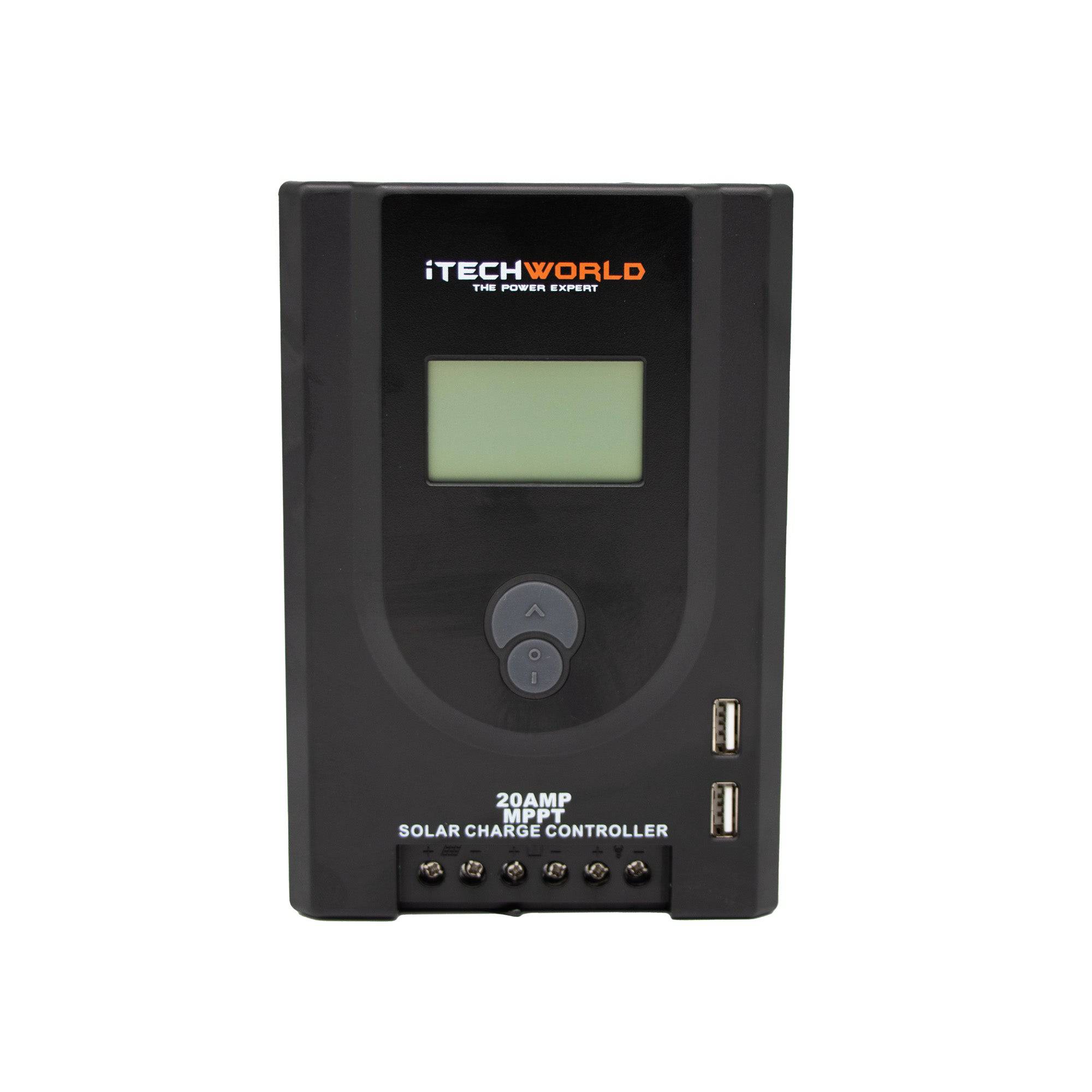 iTechworld | MPPT Solar Charge Controller | 20A 12/24V