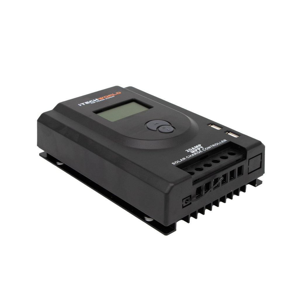 iTechworld | MPPT Solar Charge Controller | 20A 12/24V