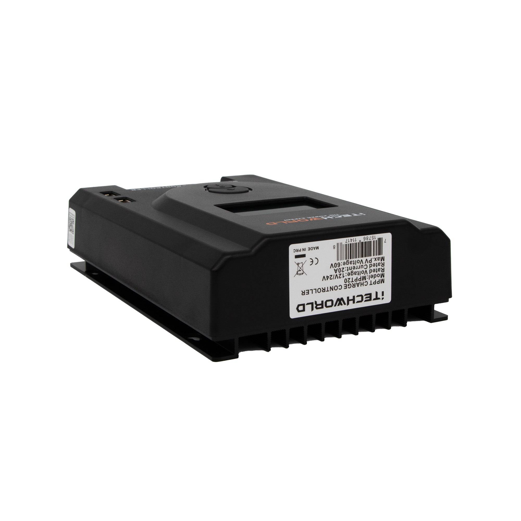 iTechworld | MPPT Solar Charge Controller | 20A 12/24V