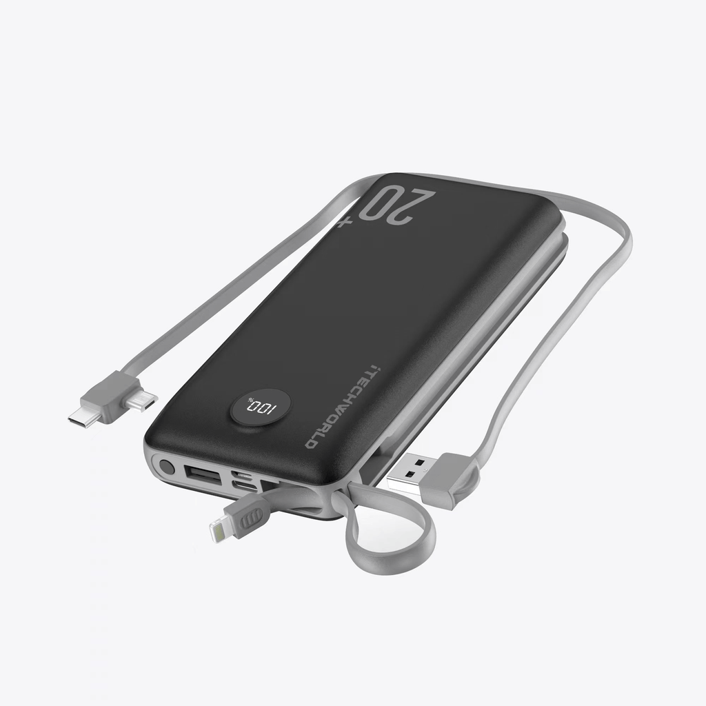iTECH20KPD | Power Bank with PD and QC 3.0 | 20000mAh