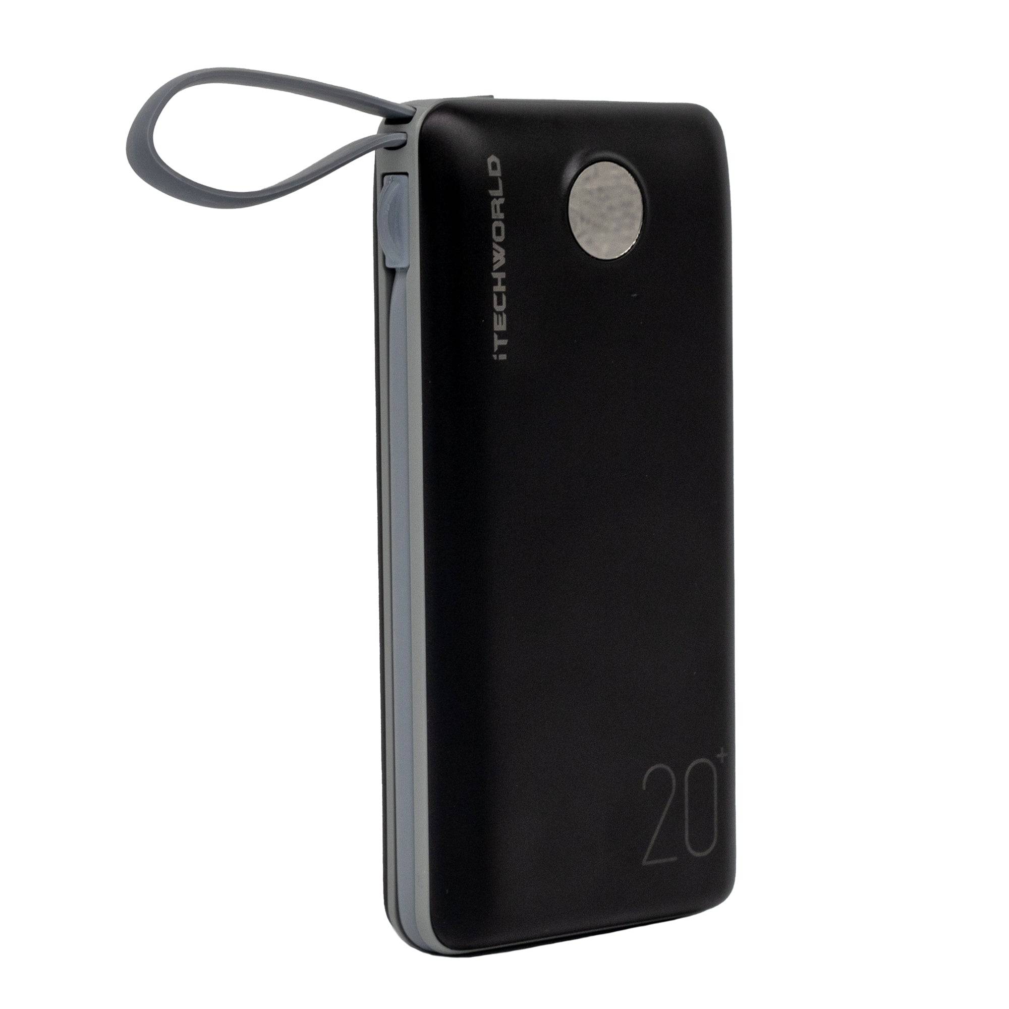 iTECH20KPD | Power Bank with PD and QC 3.0 | 20000mAh