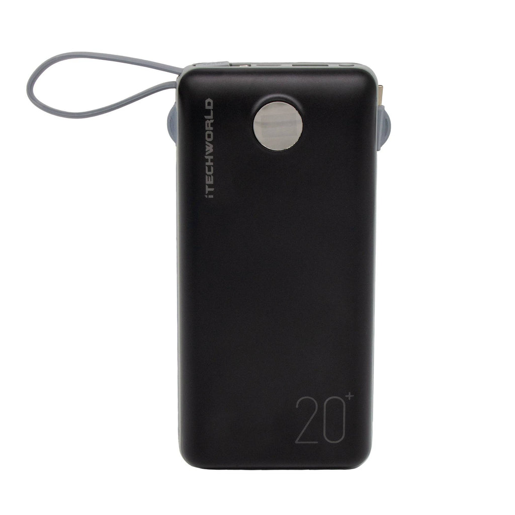 iTECH20KPD | Power Bank with PD and QC 3.0 | 20000mAh