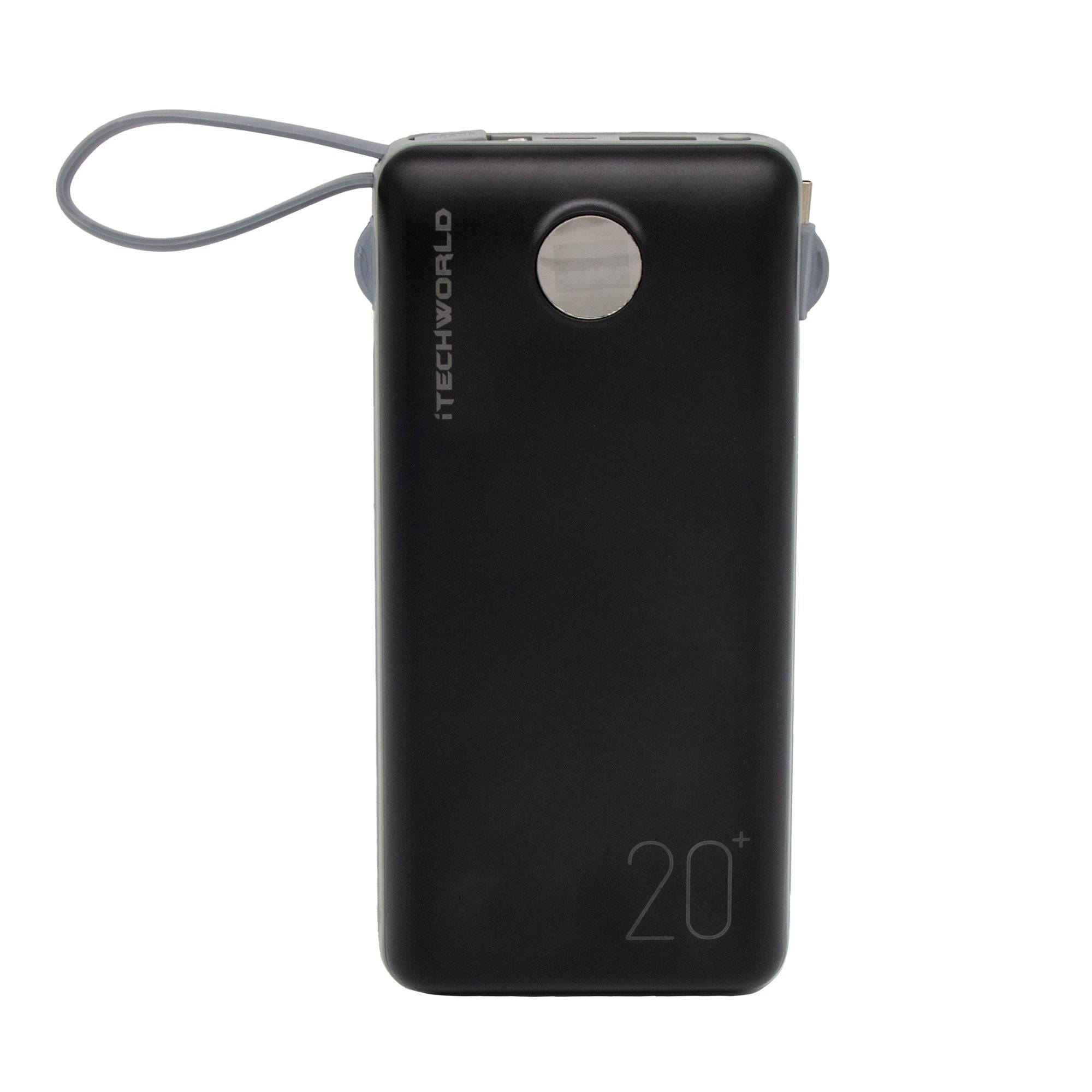 iTECH20KPD | Power Bank with PD and QC 3.0 | 20000mAh