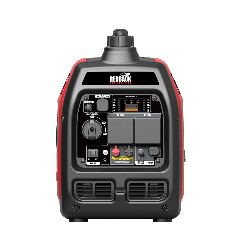 Redback RB3.5 | Portable Inverter Generator | 3500W 3.5KVA