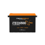iTECH300X PRO | Deep Cycle Lithium Battery | with Bluetooth LiFePO4 300Ah