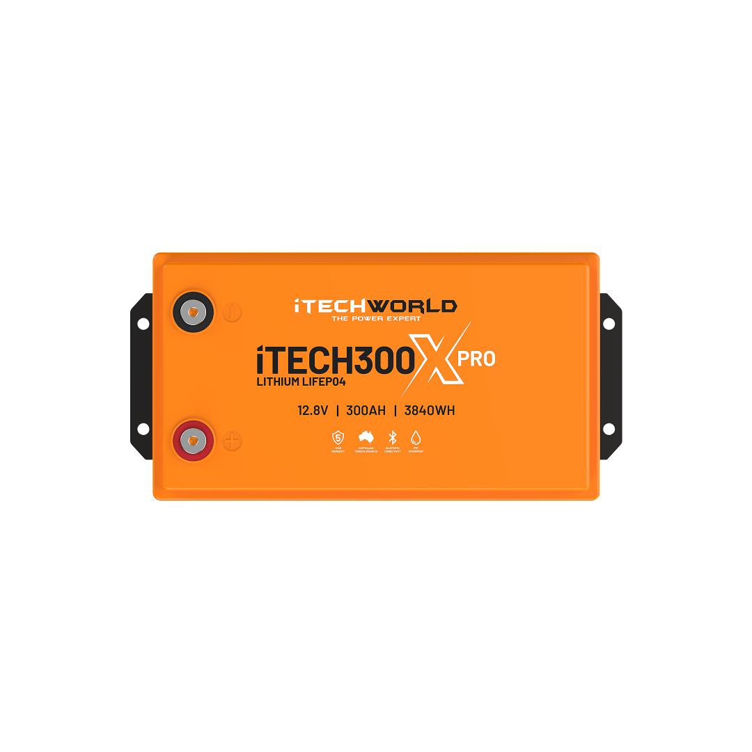 iTECH300X PRO | Deep Cycle Lithium Battery | with Bluetooth LiFePO4 300Ah