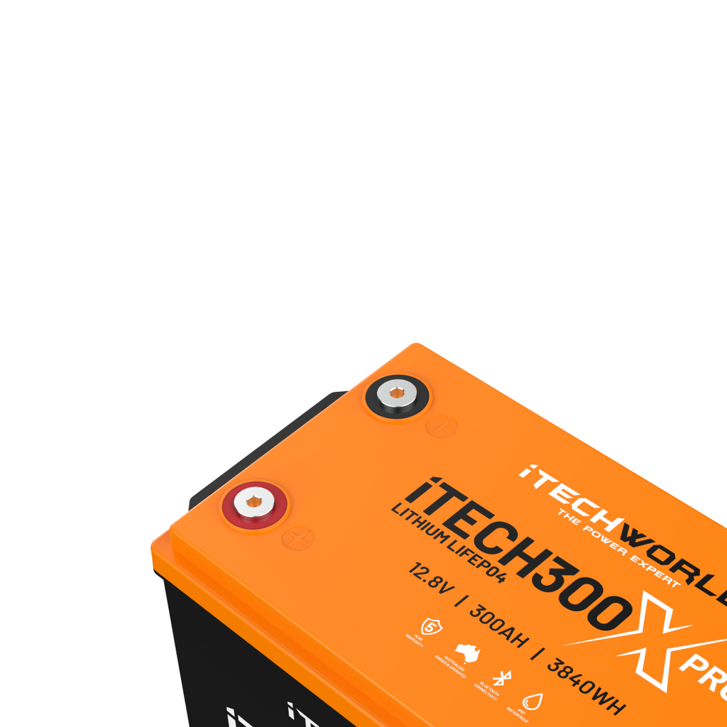 iTECH300X PRO | Deep Cycle Lithium Battery | with Bluetooth LiFePO4 300Ah