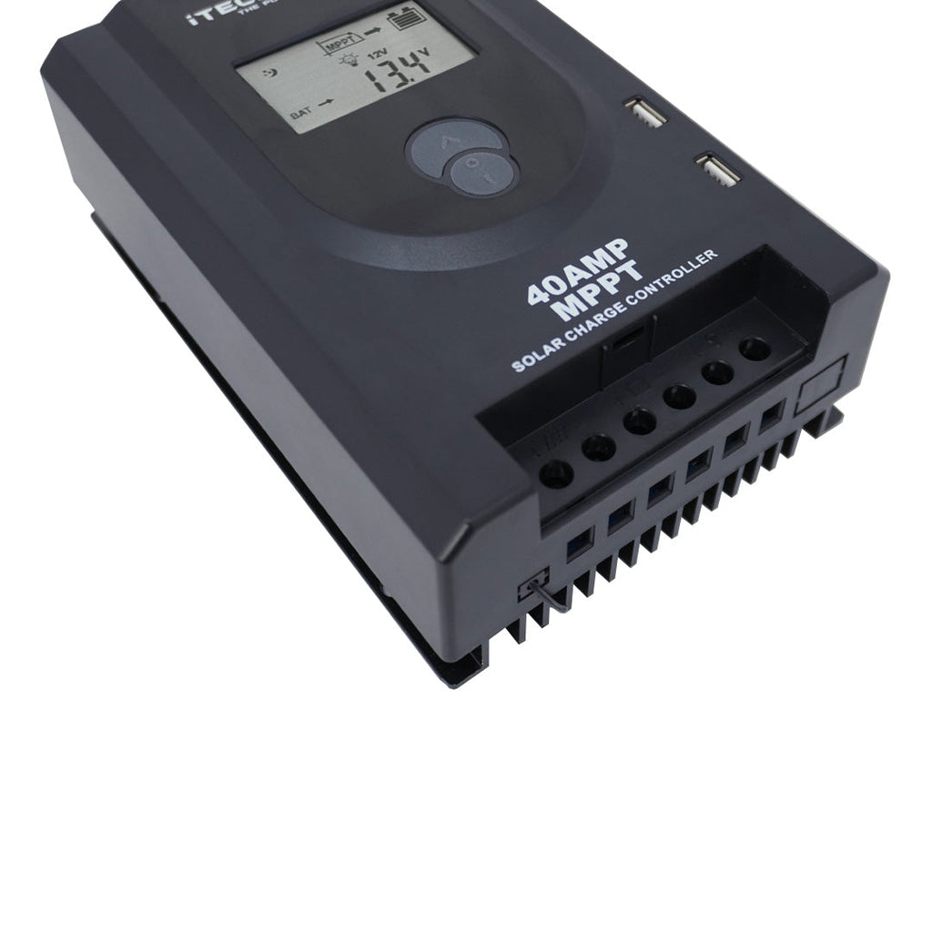 iTechworld | MPPT Solar Charge Controller | 40A 12/24V