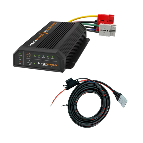 40A DCDC + MPPT Battery Charger Bundle — Standard Wiring Kit