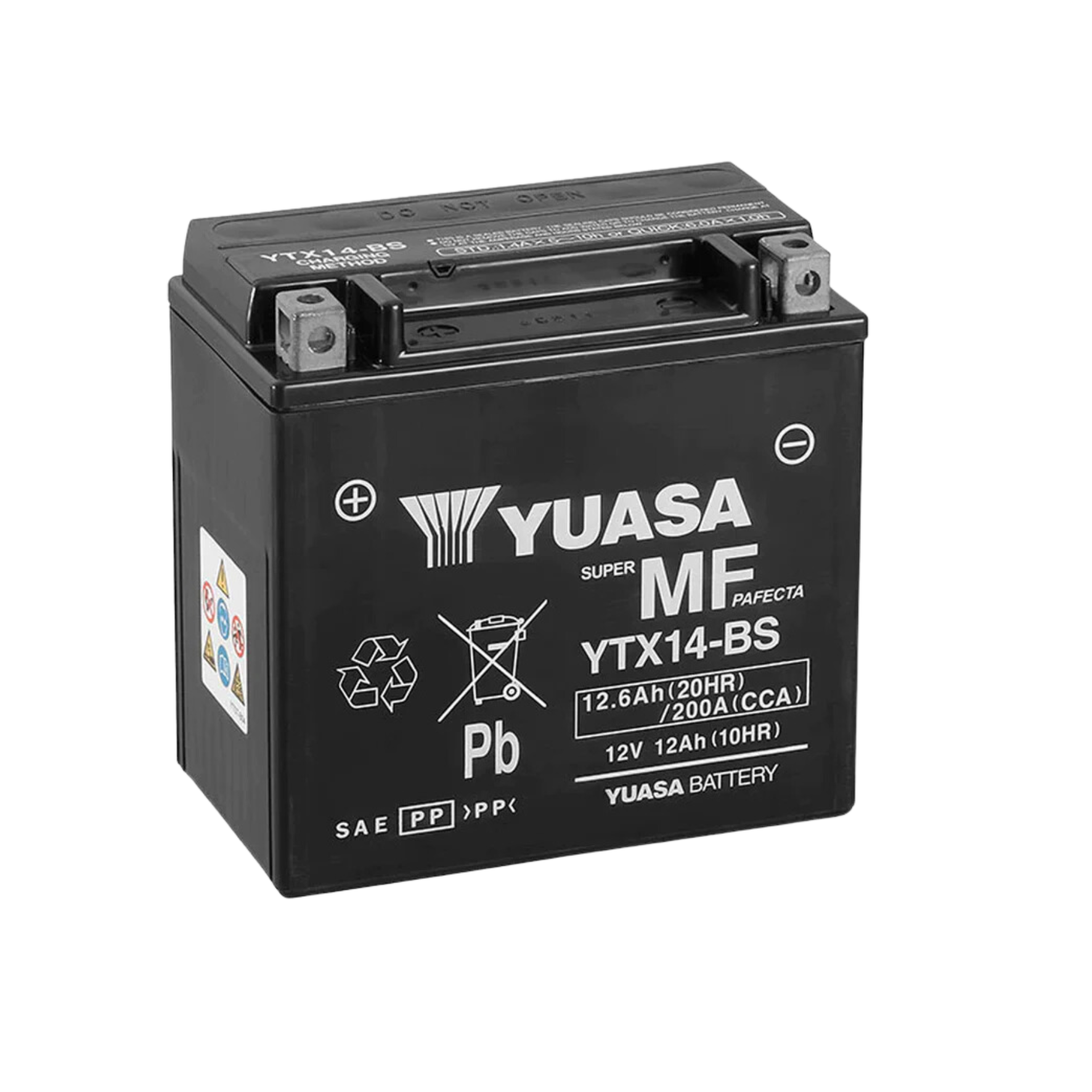 YTX14-BS Yuasa Motorcycle Battery