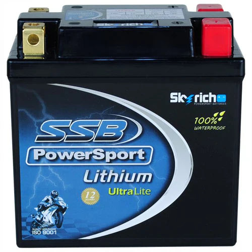 LFP9Q-B SSB Lithium Motorcycle Battery