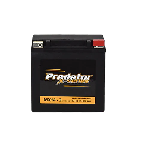 MX14-3 Predator Motorcycle Battery