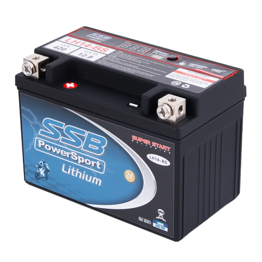 LH14-BS SSB Lithium Motorcycle Battery