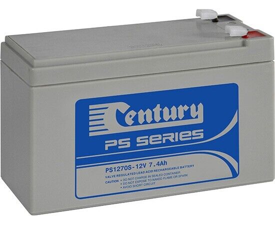 Century PS1270S AGM Cycling Battery 12V 7.4Ah