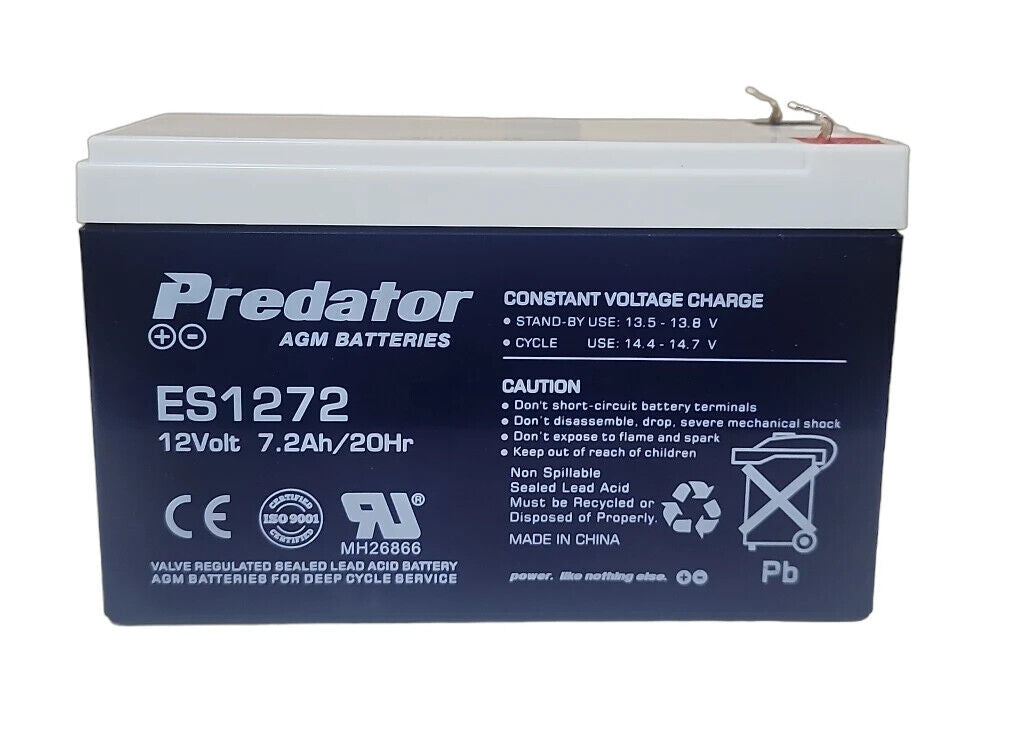 ES1272 Predator AGM Battery