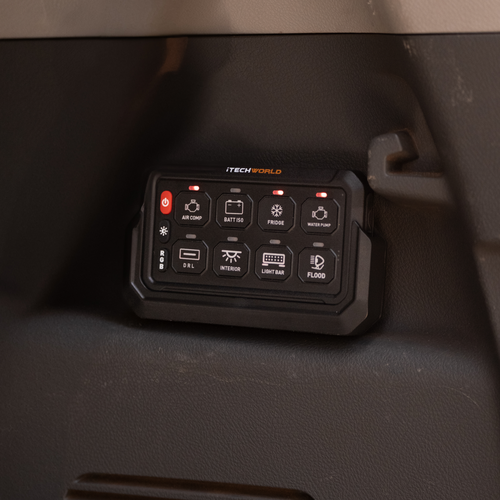 iTechworld | Wireless Switch Panel | 8 GANG