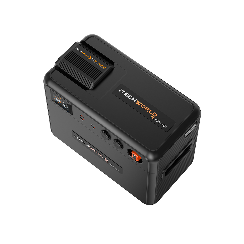 GoFurther Premium | Battery Box | with iTECHDCDC25 & iTECHBM500 with Shunt