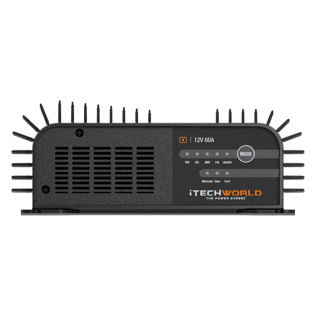 iTECHDCDC60 | DCDC and MPPT Battery Charger | 12V/24V 60A