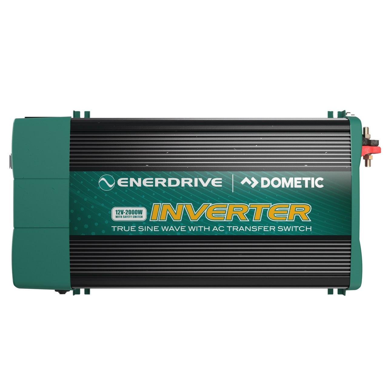 Enerdrive 2000W 12V True Sine Wave Inverter with AC Transfer & Safety Switch