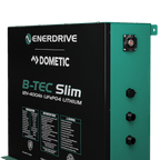 Enerdrive B-TEC 12V 400Ah Slimline Lithium Battery