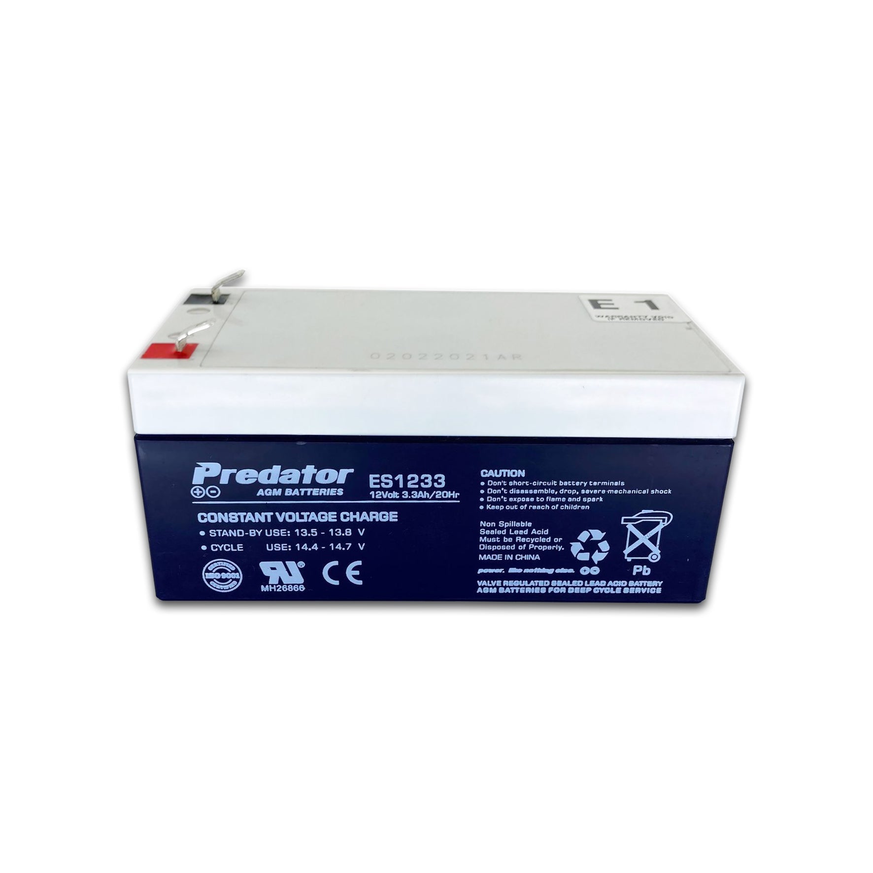 ES1233 Predator AGM Battery