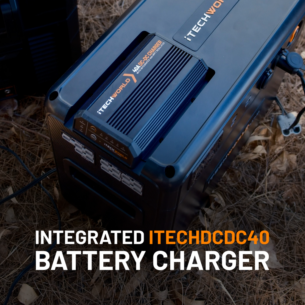GoFurther Premium | Battery Box | with iTECHDCDC40 & iTECHBM500 with Shunt