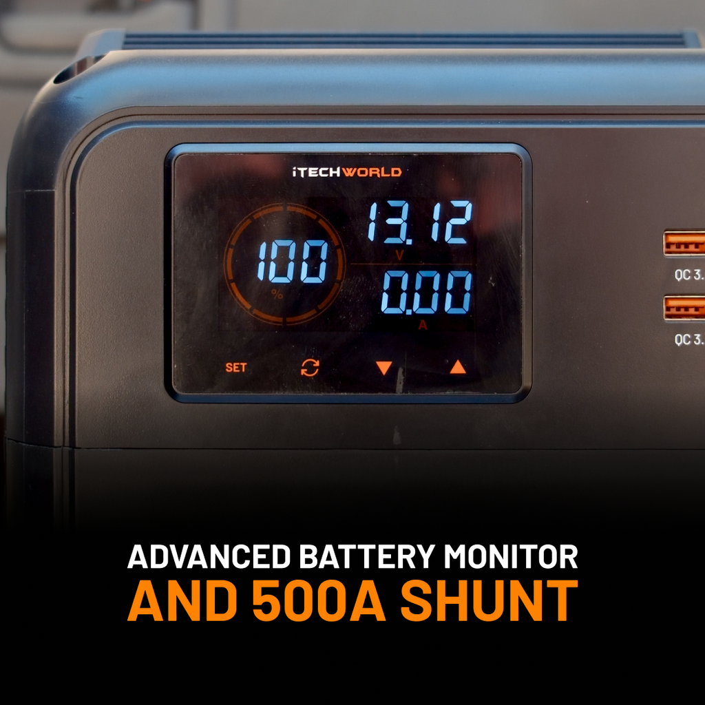 GoFurther Premium | Battery Box | with iTECHDCDC40 & iTECHBM500 with Shunt