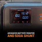 GoFurther Premium | Battery Box | with iTECHDCDC40 & iTECHBM500 with Shunt