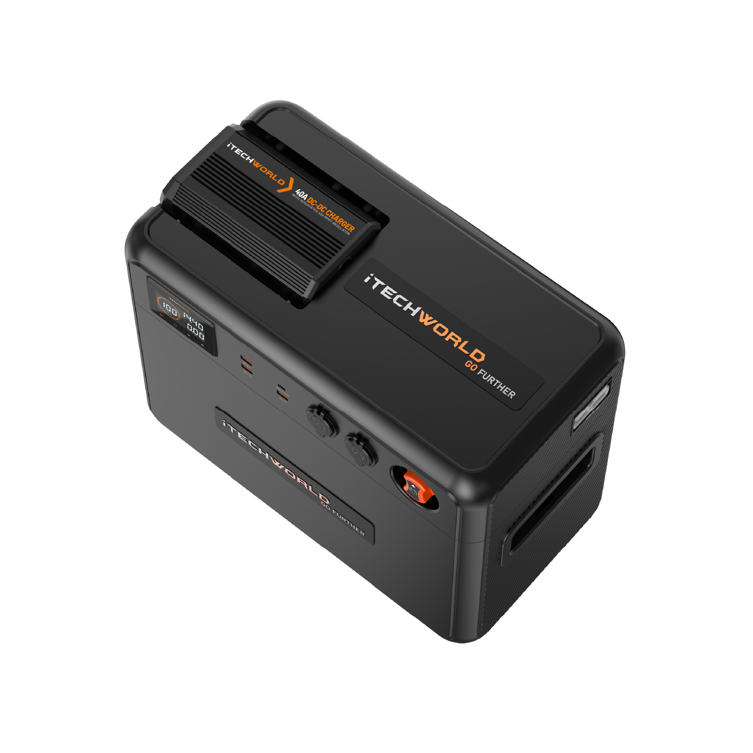 GoFurther Premium | Battery Box | with iTECHDCDC40 & iTECHBM500 with Shunt