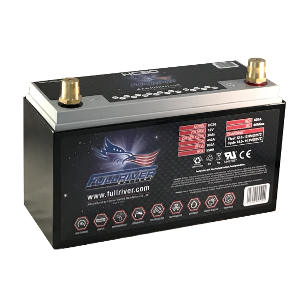 Fullriver HC30 AGM Battery 12V 30Ah