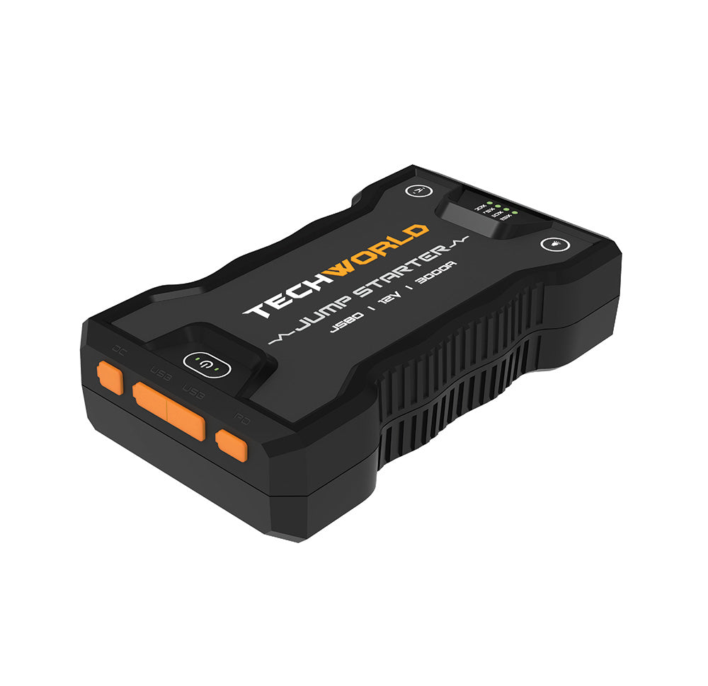JS80 | Lithium Jump Starter and Backup Power Bank | 3000A