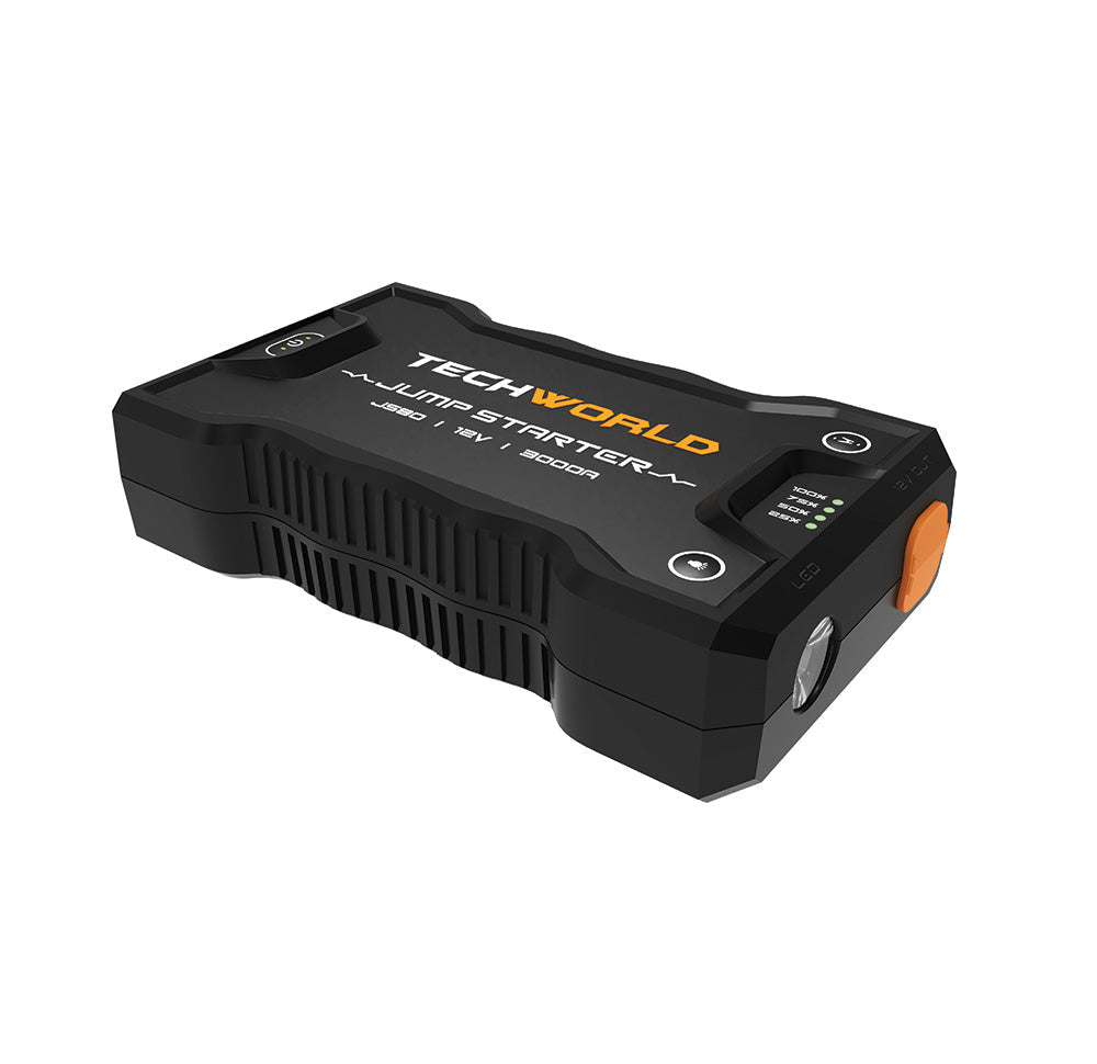 JS80 | Lithium Jump Starter and Backup Power Bank | 3000A