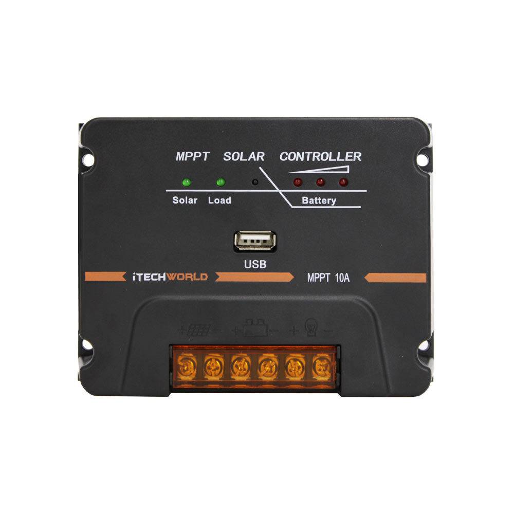 iTechworld | MPPT Solar Charge Controller | 10A 12/24V