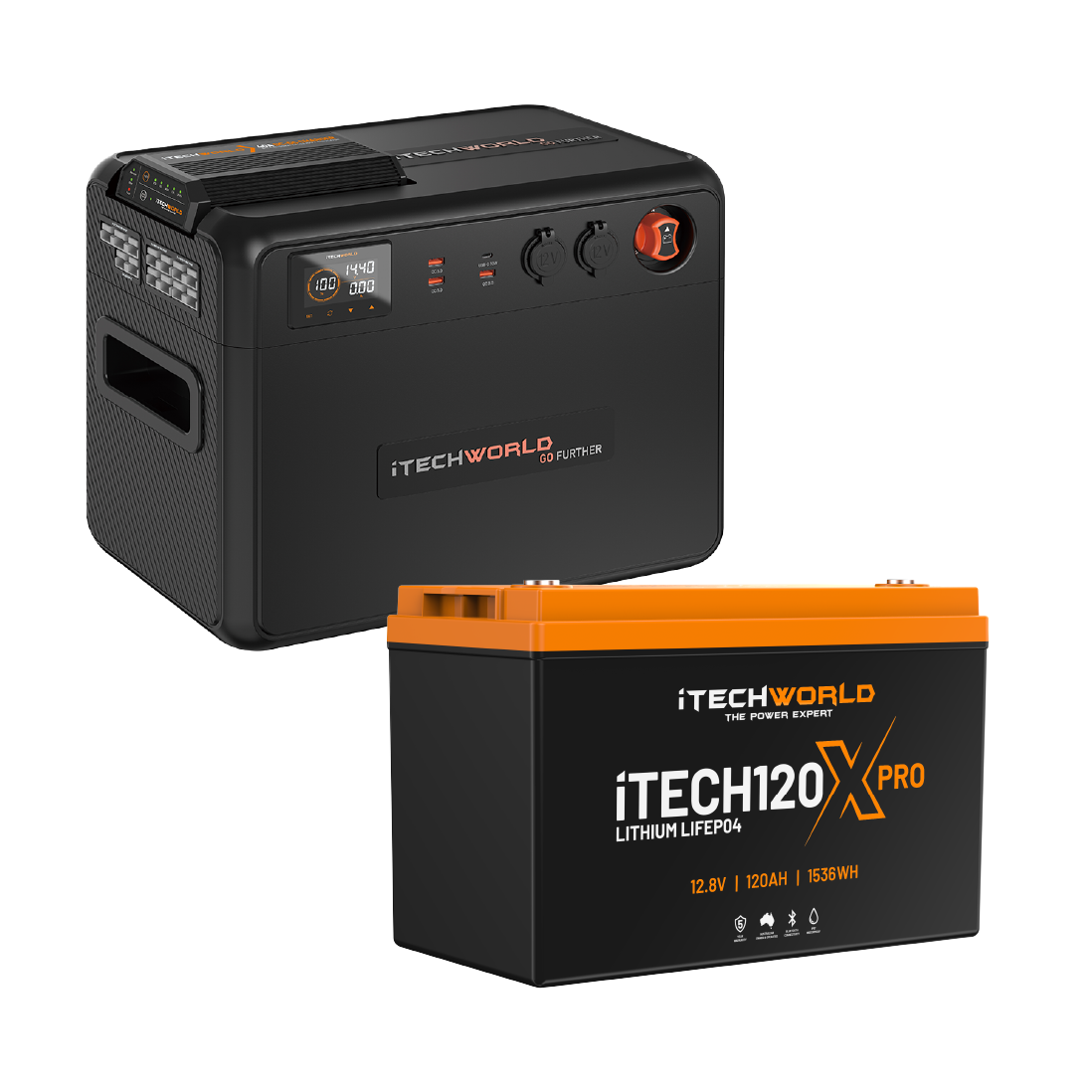 Premium GoFurther Dual Battery System — DCDC40 & 120X PRO Bundle
