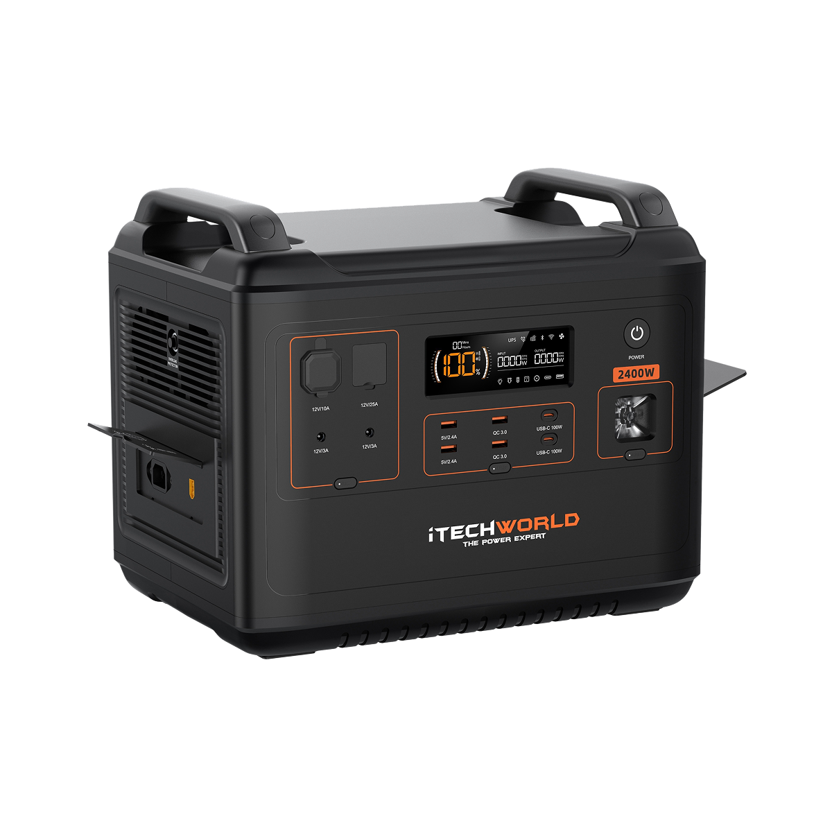 PS2000 | Portable Lithium Power Station with Bluetooth | 2400W 170Ah