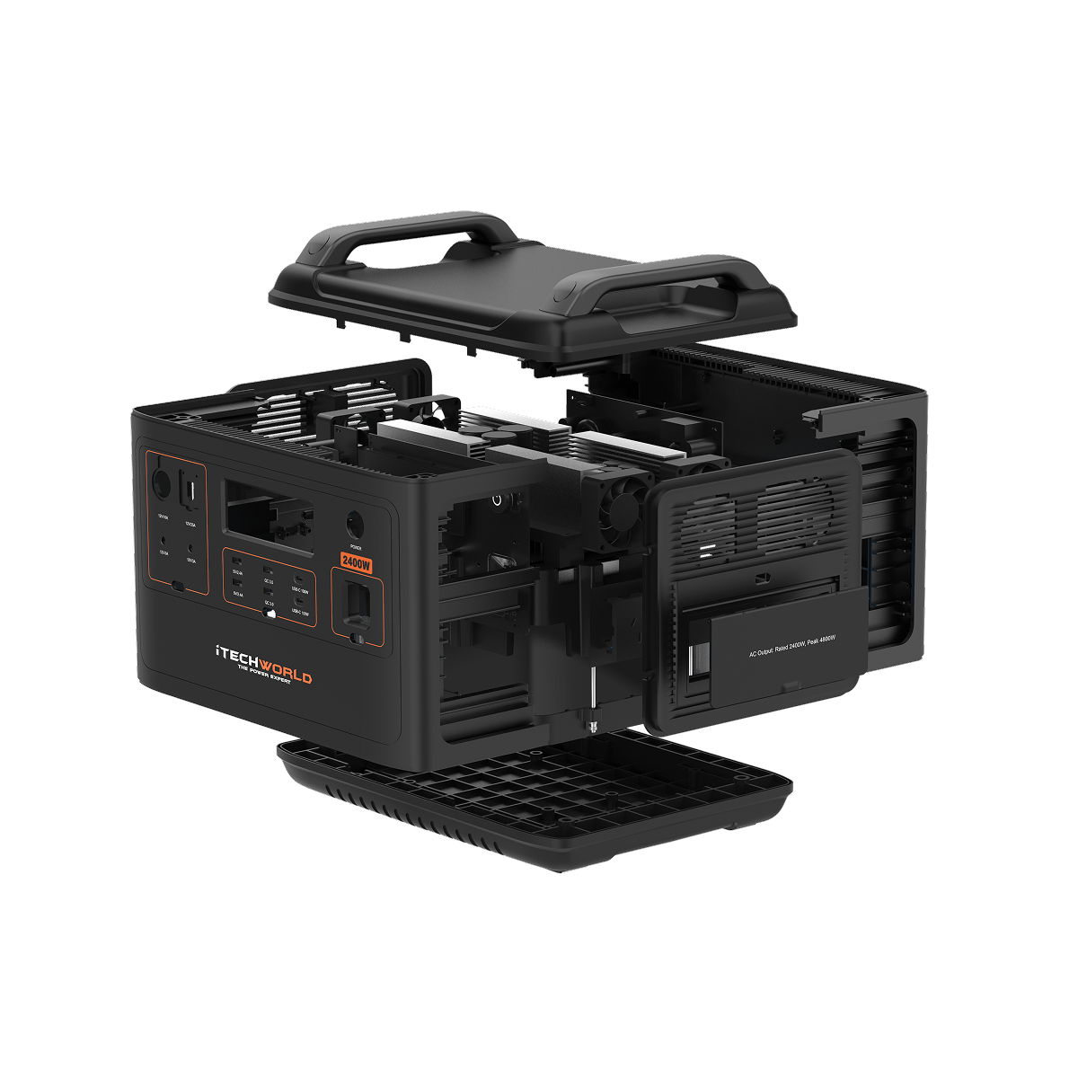 PS2000 | Portable Lithium Power Station with Bluetooth | 2400W 170Ah