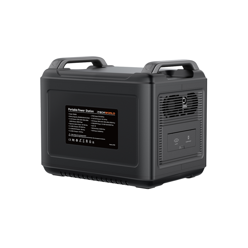 PS2000 | Portable Lithium Power Station with Bluetooth | 2400W 170Ah