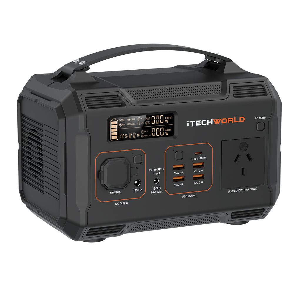 PS300 | Portable Lithium Power Station | 300W 21.5Ah