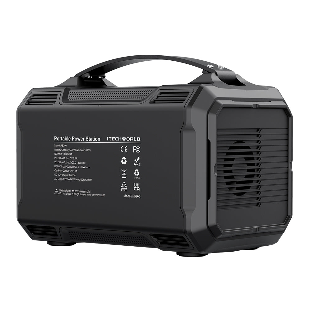 PS300 | Portable Lithium Power Station | 300W 21.5Ah