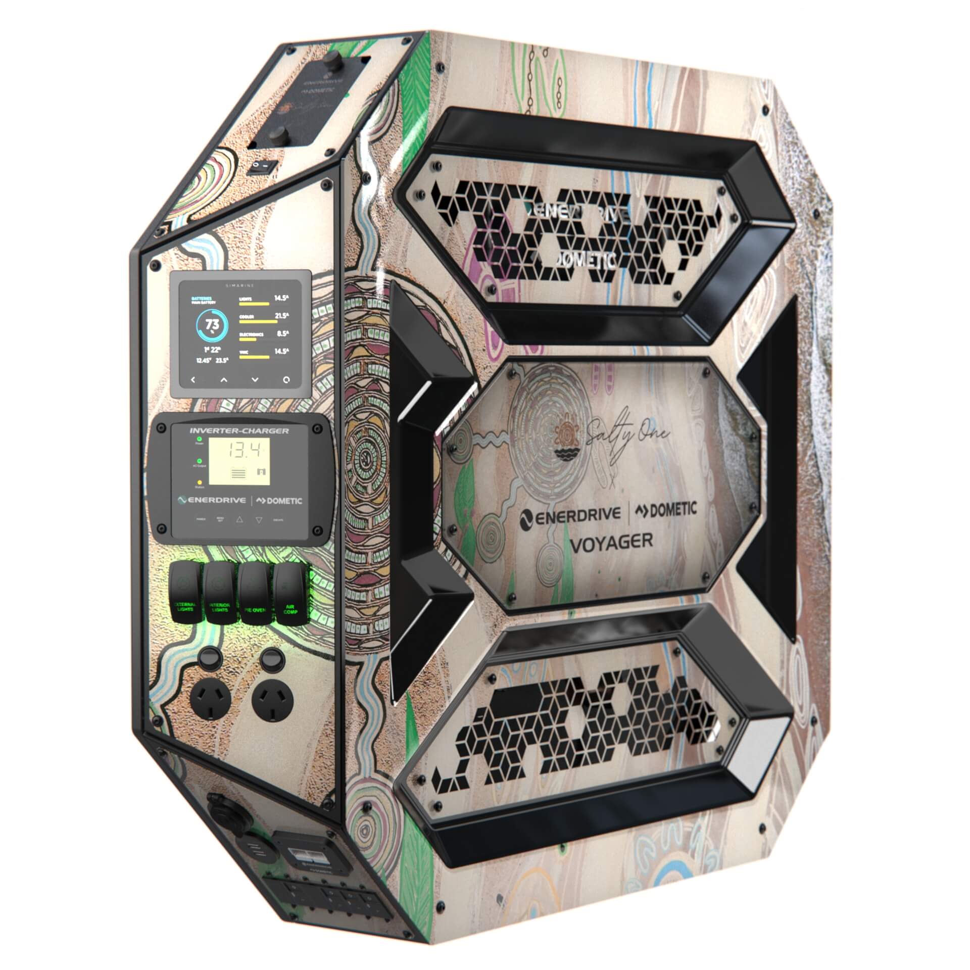 Enerdrive Salty One x Voyager Power System