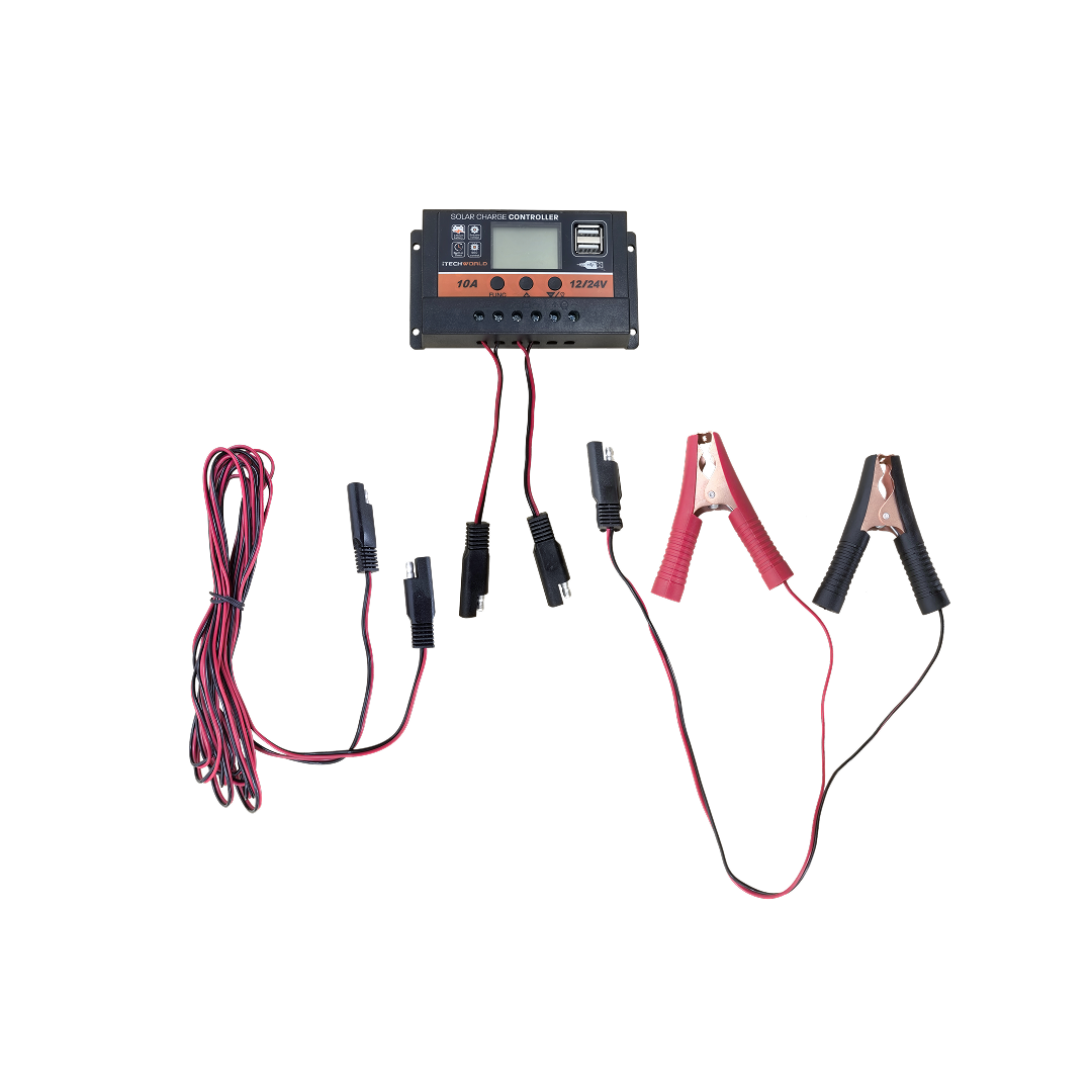 iTechworld | Solar Panel Trickle Charger | 15W