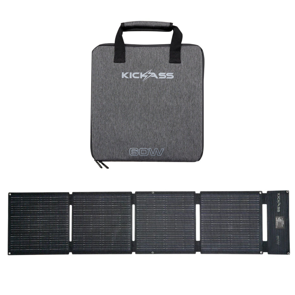 KickAss 60W DC Solar Blanket with USB-C